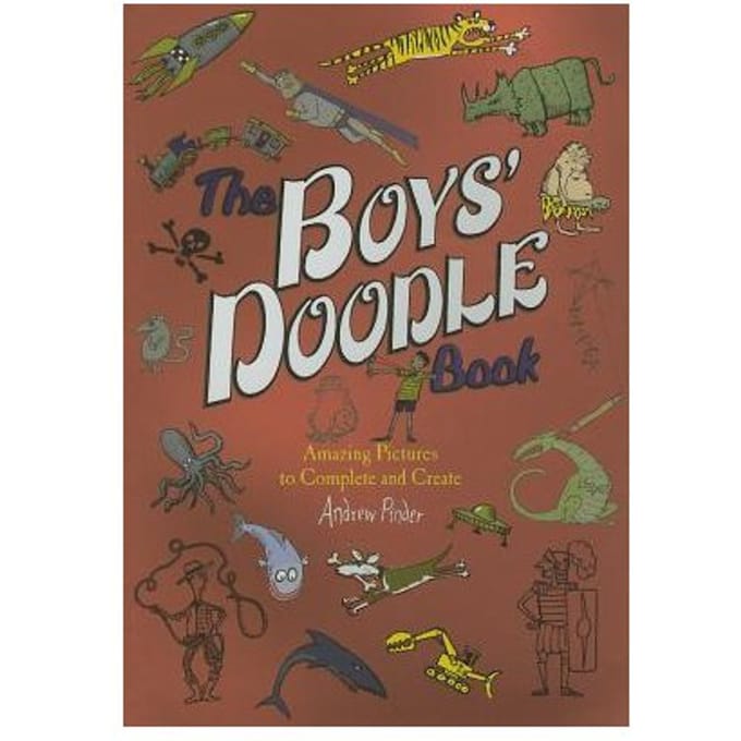 The Boys' Doodle Book - Andrew Pinder