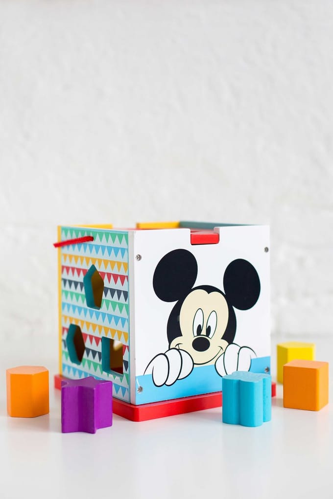 Disney Mickey Mouse Houten Vormenstoof TY006