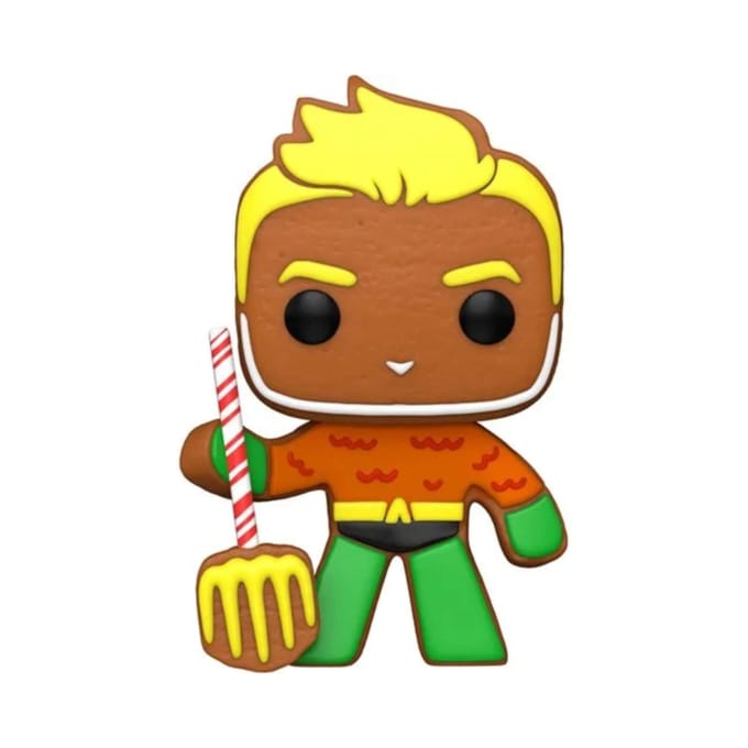 Funko Aquaman Verzamelfiguur DC Comics Holiday 2022 POP! Heroes Aquaman 9 cm Multicolours