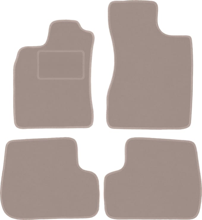Beige velours matten voor: Renault Twingo I hatchback (1993-2006)