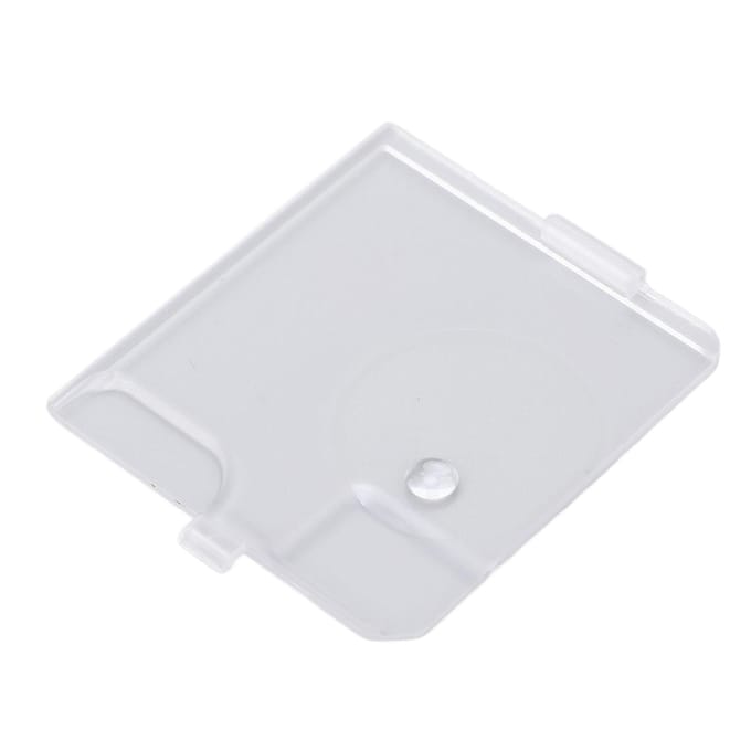 Couvercle de plaque à aiguille Couvercle en plastique transparent anti-poussière Remplacement pour Ambition 1.0 1.5 Couture white