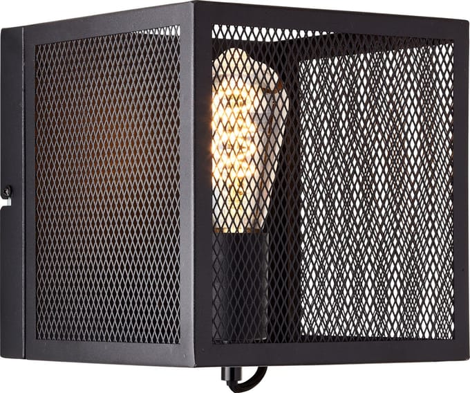Brilliant Maze - Wandlamp - Zwart