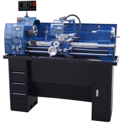 HBM metaaldraaibank 320 x 900 DRO vario
