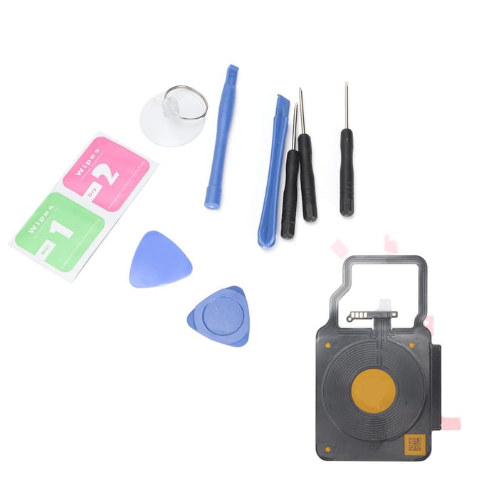 Draadloze Oplaadspoel NFC Antenne Flexkabel Vervanging voor Google Pixel 3 Reparatieonderdelen gray