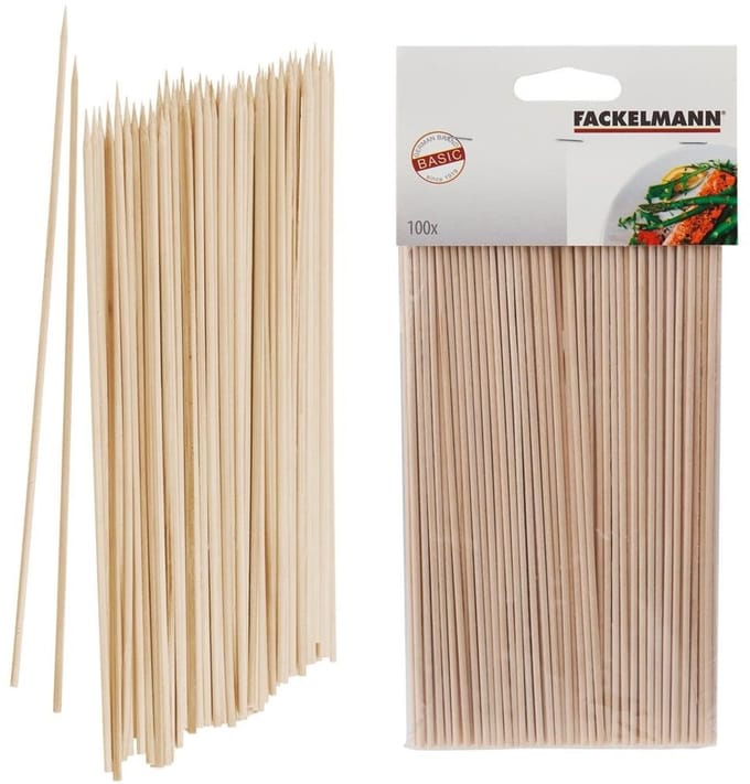 Fackelmann Houten Satestokjes 20 cm 100 Stuks