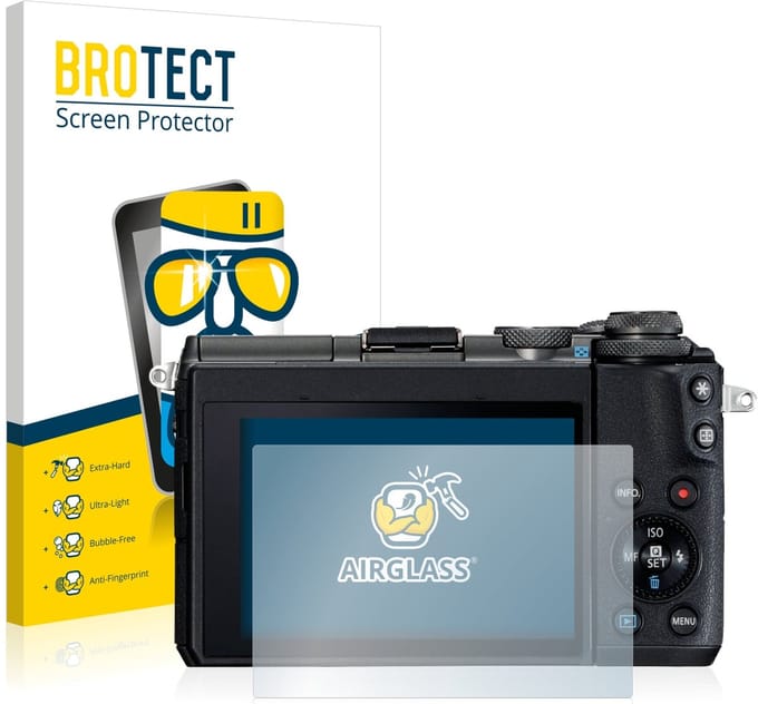 Screenprotector voor Canon EOS M6 Beschermglas transparant