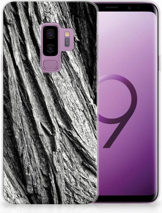 Bumper Hoesje Samsung Galaxy S9 Plus Boomschors Grijs