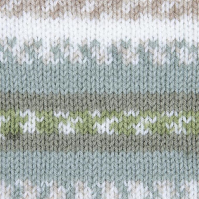 3457-09 Baby color 10x50gram olijf natuur jade grijs multicolor