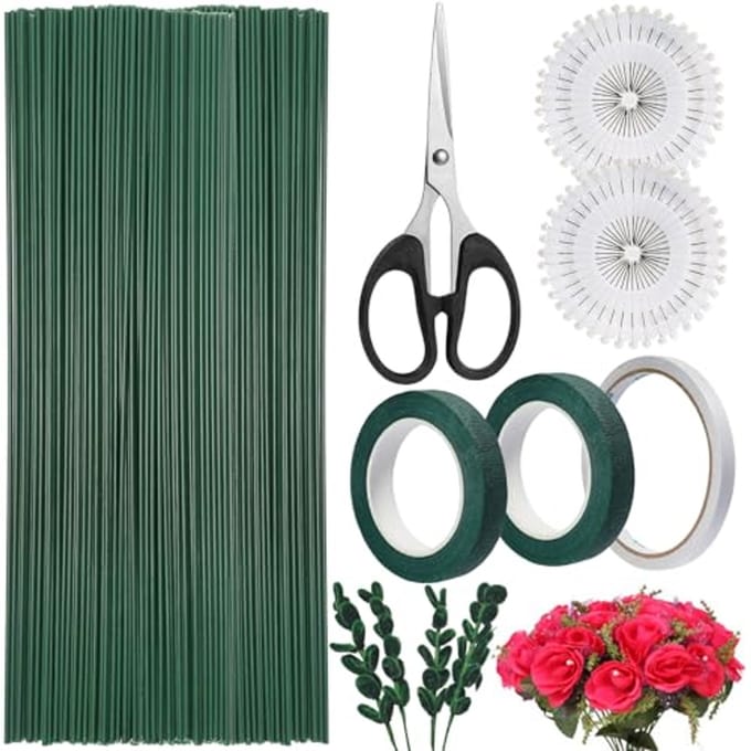 Flexibele Bloemendraadset - 85 Stuks, 30 Cm, 2 Mm Diameter voor Creatief Knutselen