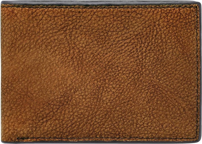 FOSSIL Portemonnee Steven FPW Bifold Wallet Sand Bruine
