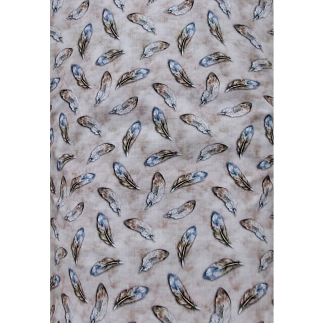 Overhemd Vogel Veer Print Heren - 3111- Bruin
