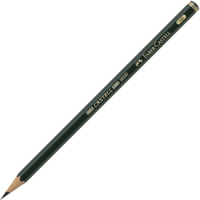 Faber-Castell CASTELL® 9000 119000 Potlood Hardheid: HB 1 stuk(s)
