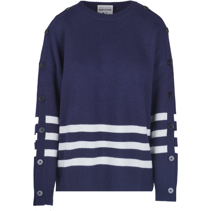 Semi Couture - Shirt - 480872 - Blue/Burro