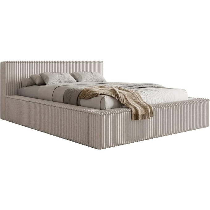 Bedframe Rafe ribstof 140 x 200 cm | NADUVI Collection