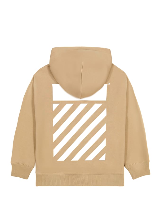 L/AB Off-White hoody jongens Core Diag Cornstalk