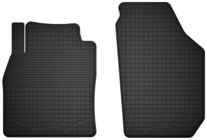 Wielganizator BasicProtect Serie - Rubbermat voor Auto - Dodge Journey - 2007-2016 - 2 Stuks