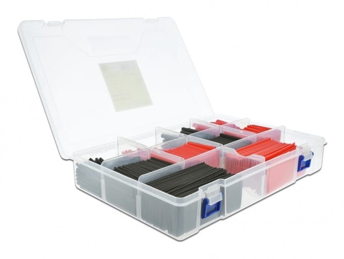 Delock 20673 Krimpkous assortiment Meerdere kleuren Krimpverhouding:4:1 1 stuk(s)