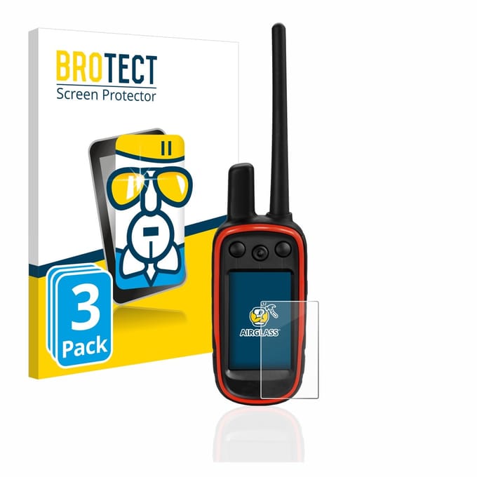 Screenprotector 3 Stuks voor Garmin Alpha 100 Beschermglas transparant