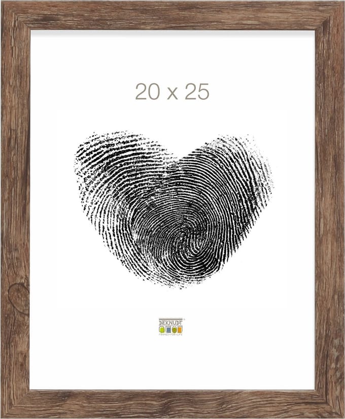 Deknudt Frames fotolijst S45RH3 - bruin - hout - 20x25 cm