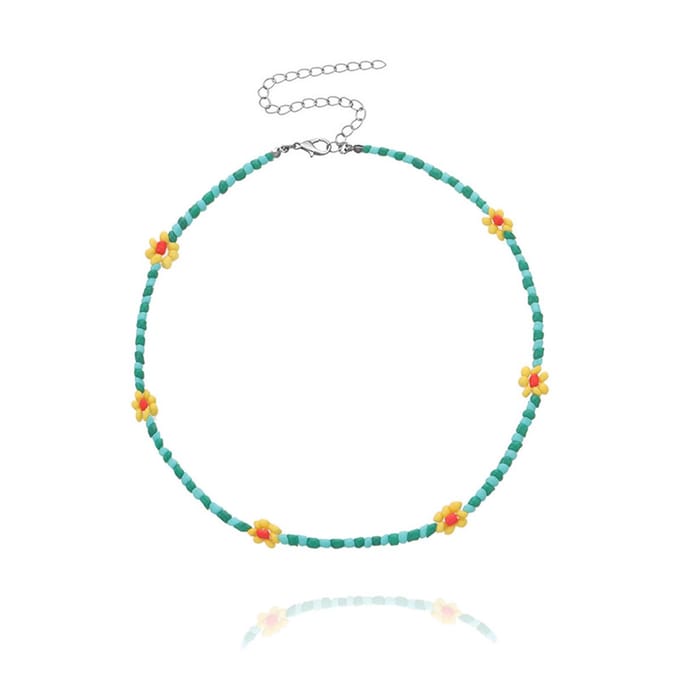 Kralenketting bloemetjes - Daisy - Kralen - Bloemen