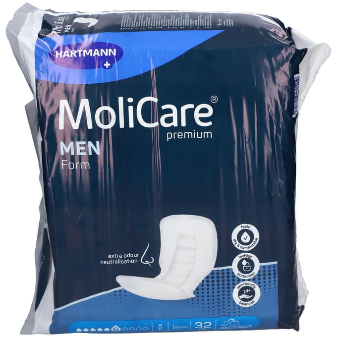 HARTMANN MoliCare Premium Men Form 6 Gouttes 32 Luiers