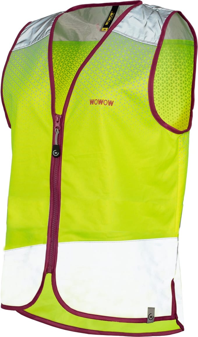 Fietsjas mouwloos dames - WOWOW Yara Jacket geel - XXXL
