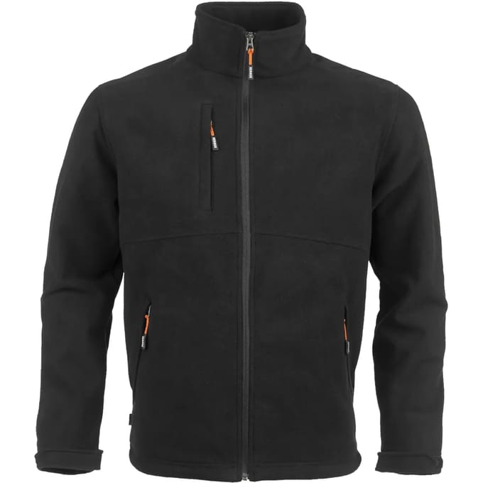 Herock Marcus Fleecejack additionals (1901) - Zwart - M