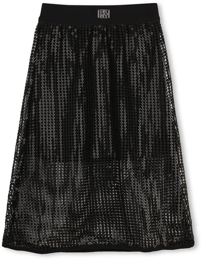 Dkny D62594 Rok Zwart 4 Years Meisje