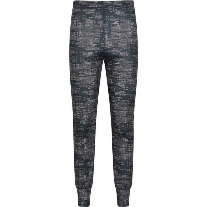 Mountain Warehouse Heren Talus Dash Print Thermobroek (Zwart)