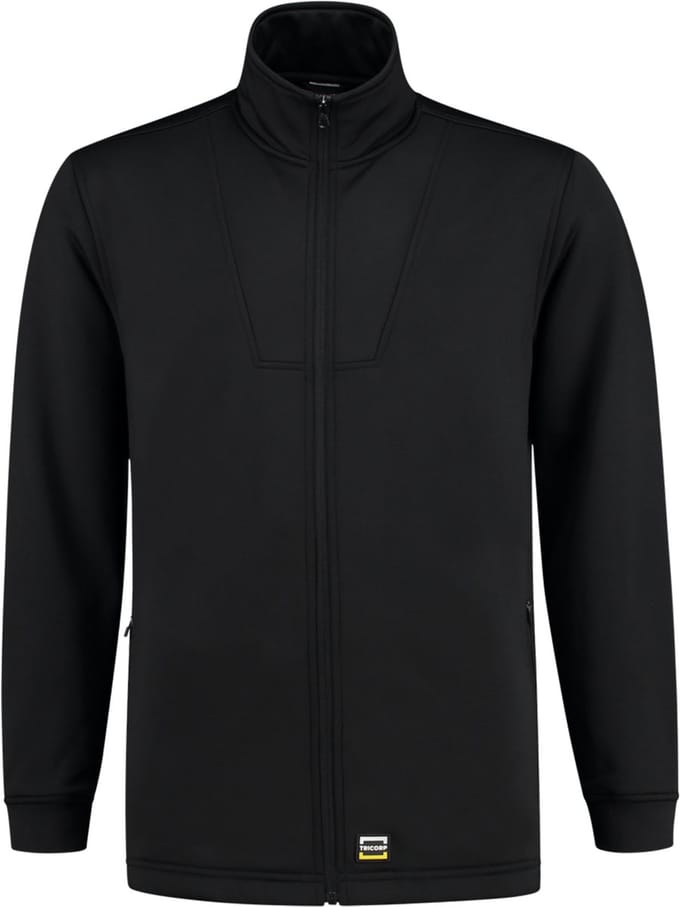 Tricorp 302010 Fleece Vest Interlock - Zwart - S