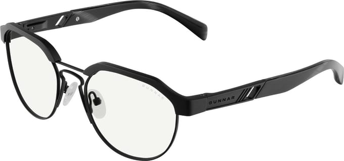 GUNNAR - CAMPBELL Gaming Bril - Computerbril - Blauw Licht Bril - Blue Light Glasses 0.2 Sterkte Clear Pro