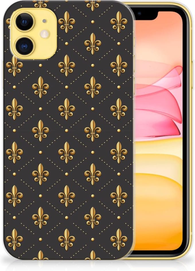 Apple iPhone 11 TPU bumper Franse Lelie