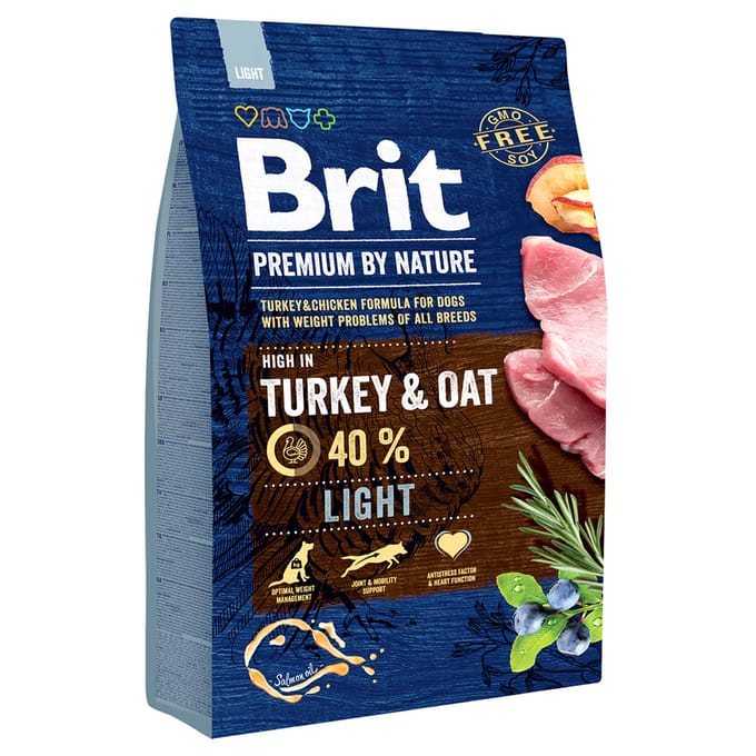 Brit Premium by Nature Light - Dubbelpak: 2 x 3 kg