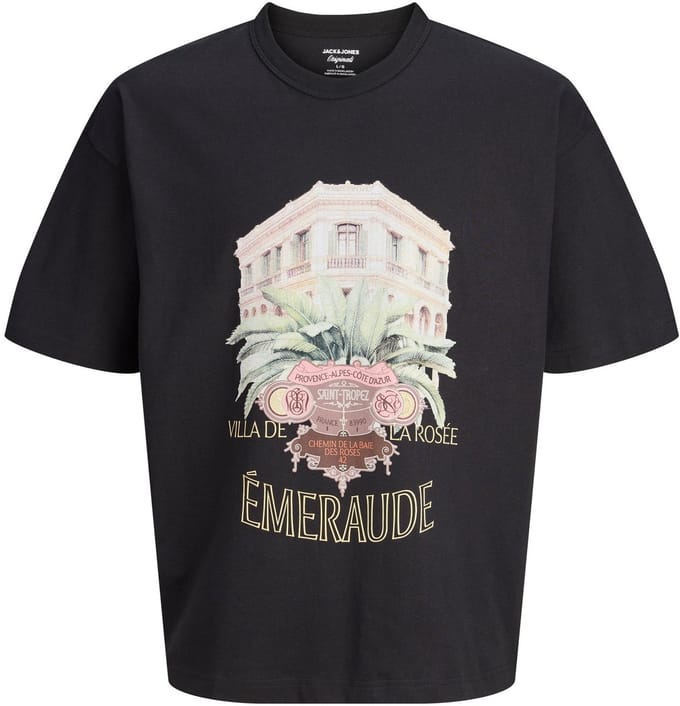 JACK&JONES - JORMENTON PHOTO TEE SS CREW NECK - Heren - T-shirts