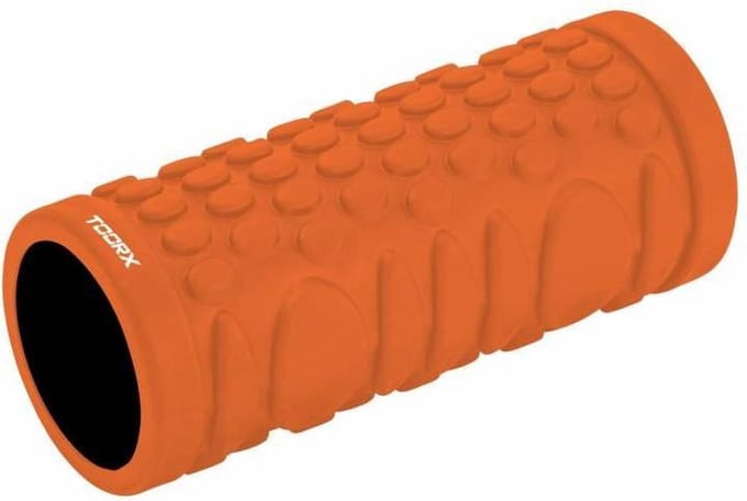 Toorx Fitness Grid Foam Roller 33 cm x  14 cm Oranje