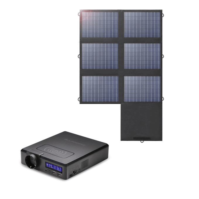 ALLPOWERS S200 draagbare powerbank 200W 154Wh - S200 +SP026 Zonnepaneel 60W