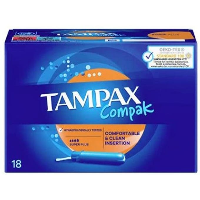 Tampax Compak Super Plus 18 st