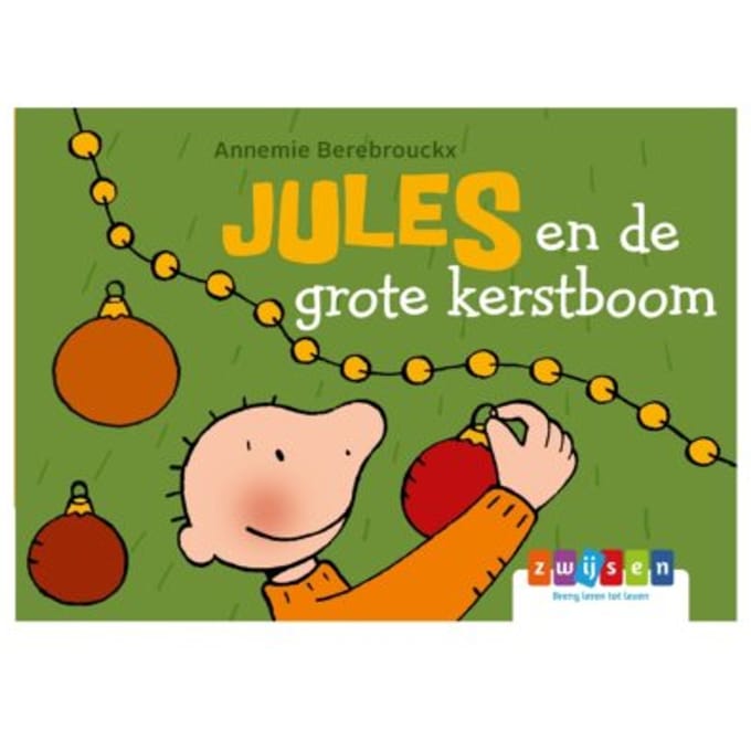 Jules En De Grote Kerstboom - Jules Kartonboekje - Annemie Berebrouckx
