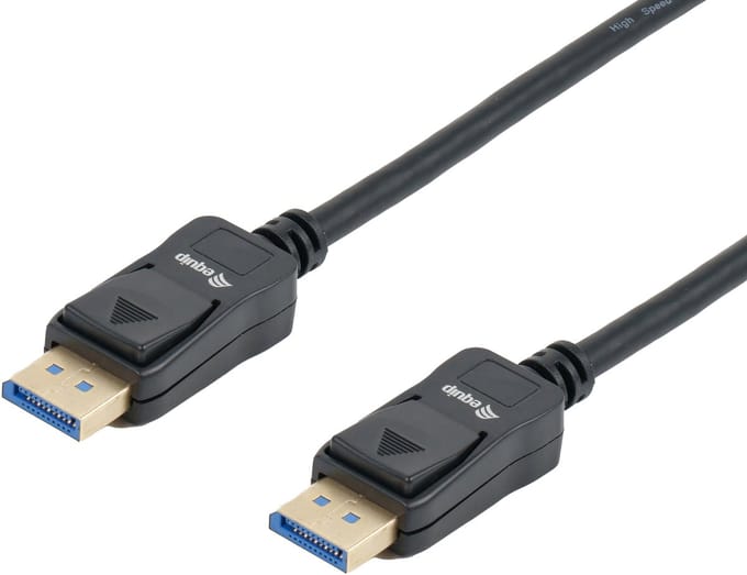 Equip 119274 DisplayPort kabel 5 m Zwart