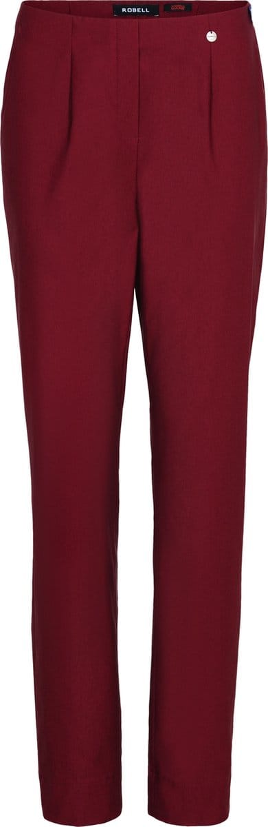 Robell Marie Dames Broek - Bordeaux Rood - Maat EU38