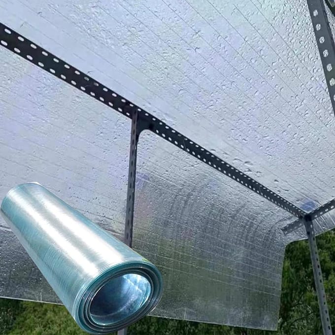 Acryl Plastic Vel - Polycarbonaat Plaat - Dak Bedekking - Uv Regendicht - 150x67 cm - Helder