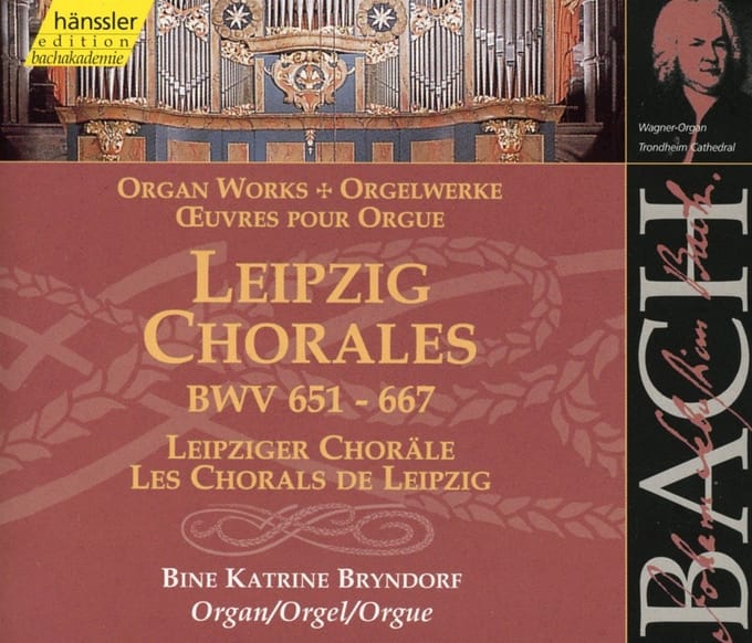 Bine Katrine Bryndorf - J.S. Bach: Organ Works: Leipzig Chorales Bwv 6 (2 CD)