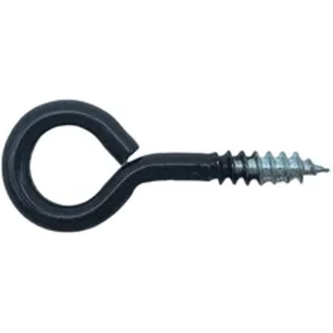 Sencys Schroefoog 6x40mm Zwart Per 4