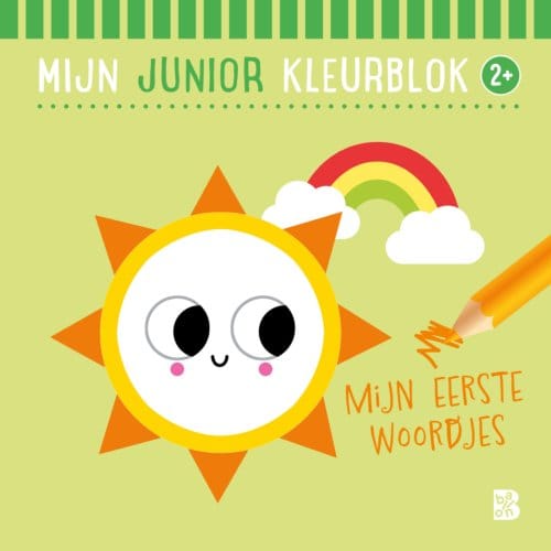 Mijn Junior Kleurblok Mijn Eerste Woordjes - Kleurblok Junior