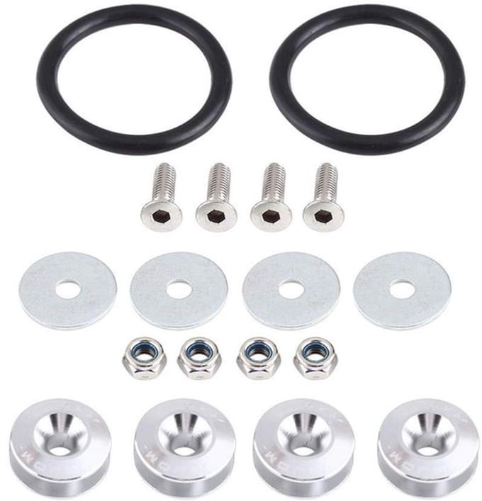 Shopcentral - Aluminium Sleutelset - Auto Accessoires - Kleur Keuze