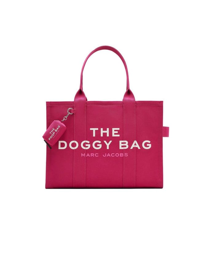 Marc Jacobs Schoudertas Fuchsia