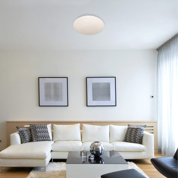 Rabalux Lucas - Plafondlamp LED met bewegingssensor 24W - Wit