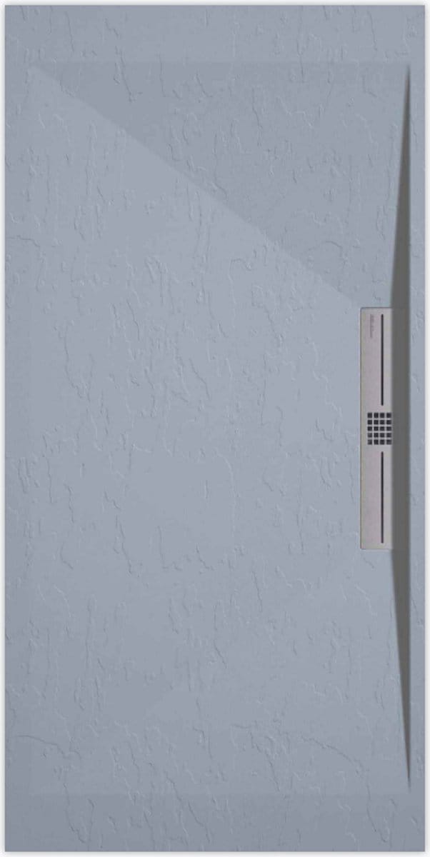 Sanifun douchebak Stone Side Gray Slate 900 x 900 S