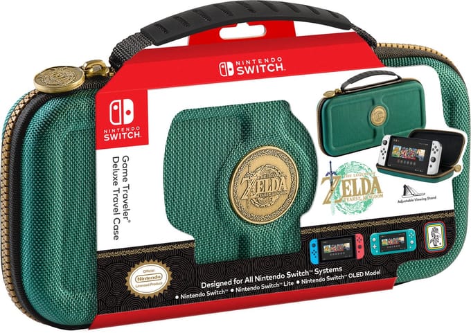 RDS Industries Switch Official Zelda Travel Case Groen