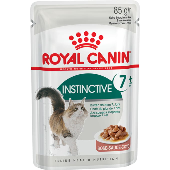 Royal Canin Instinctive 7+ - 12x85 g - In Gravy - Kattenvoer